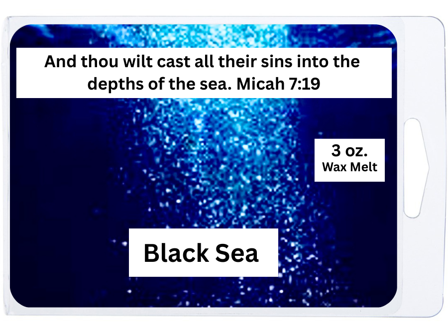 Black Sea 3 oz. Wax Melt (Has a masculine scent)