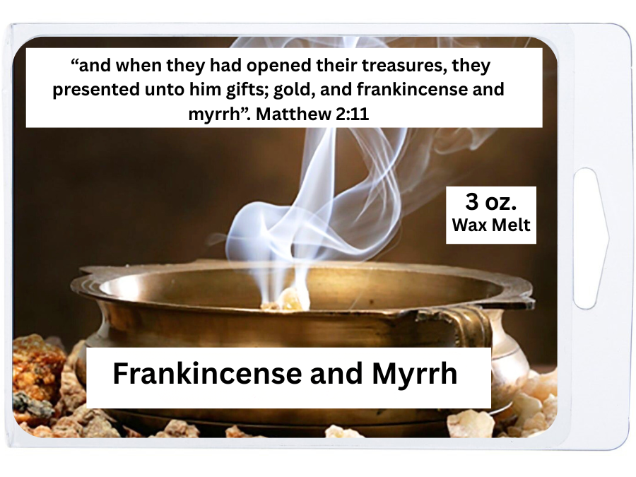 Frankincense and Myrrh 3 oz. Wax Melt