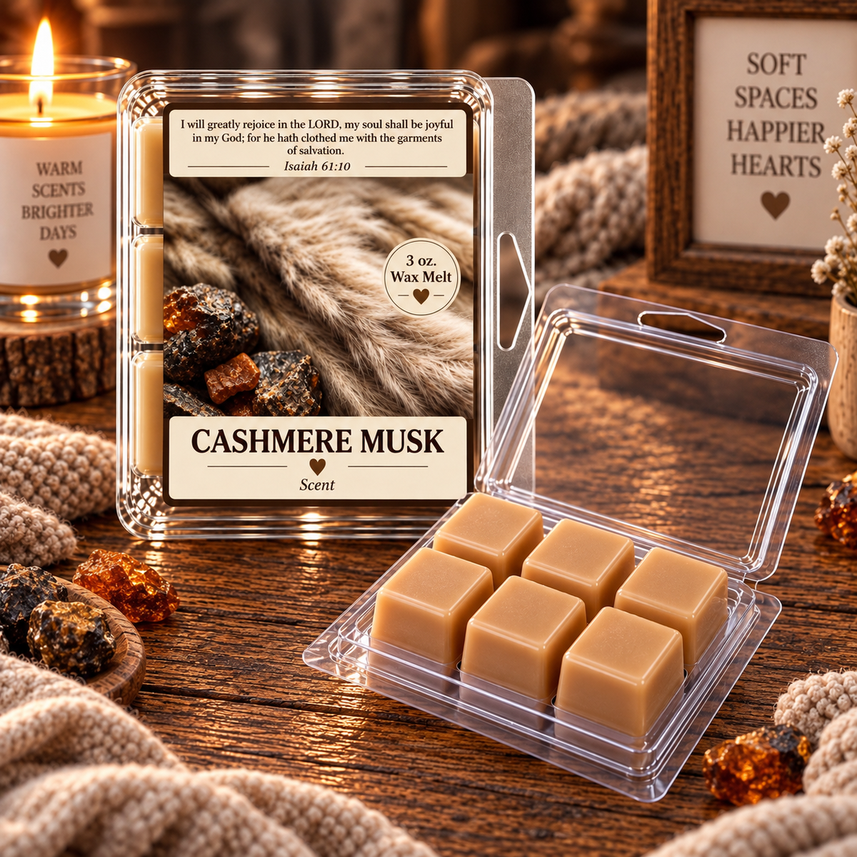 Cashmere Musk 3 oz. Wax Melt