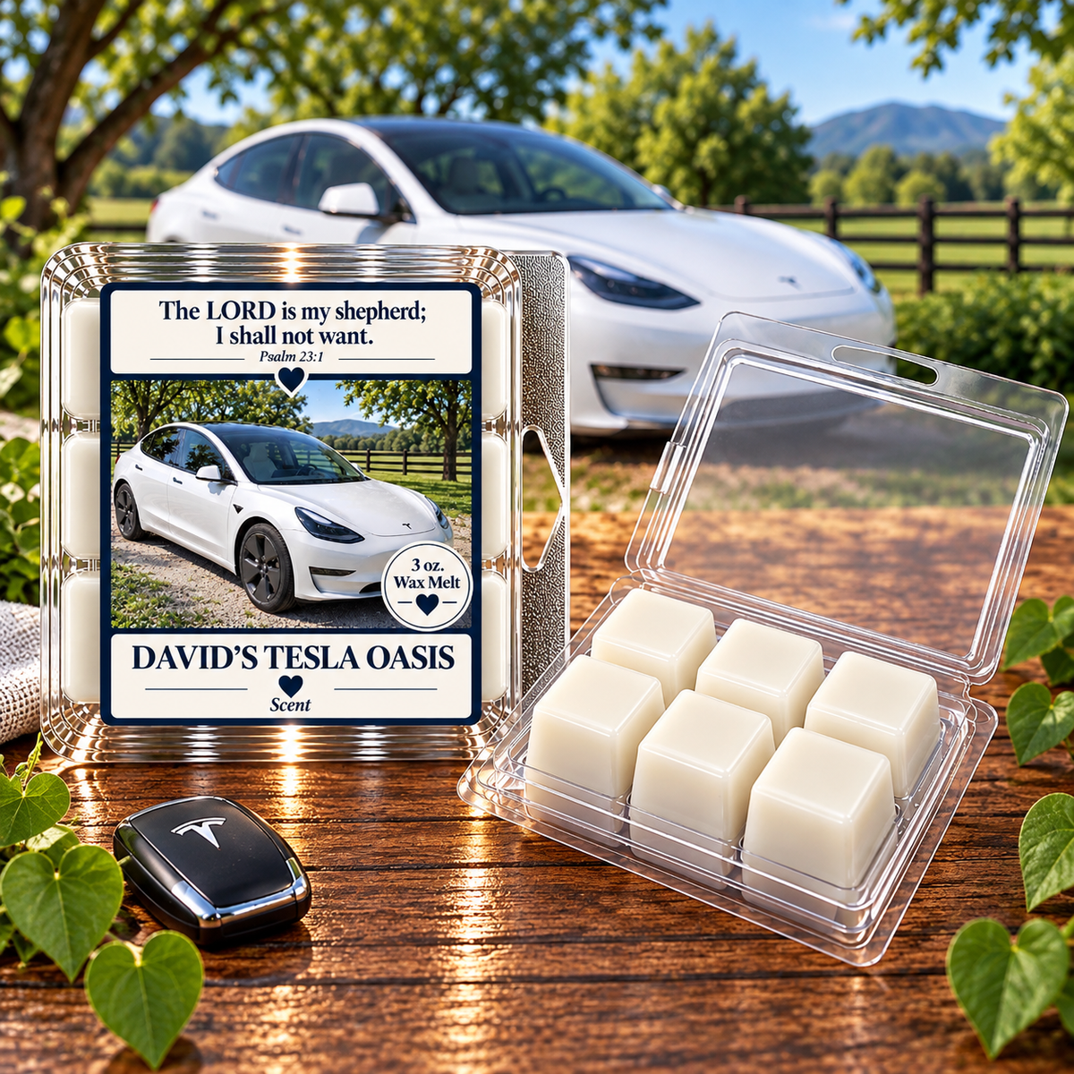 David's Tesla Oasis 3 oz. Wax Melt