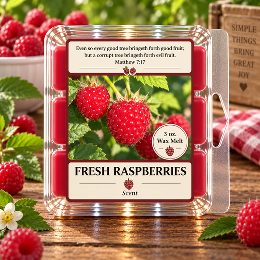 Fresh Raspberries 3 oz. Wax Melt