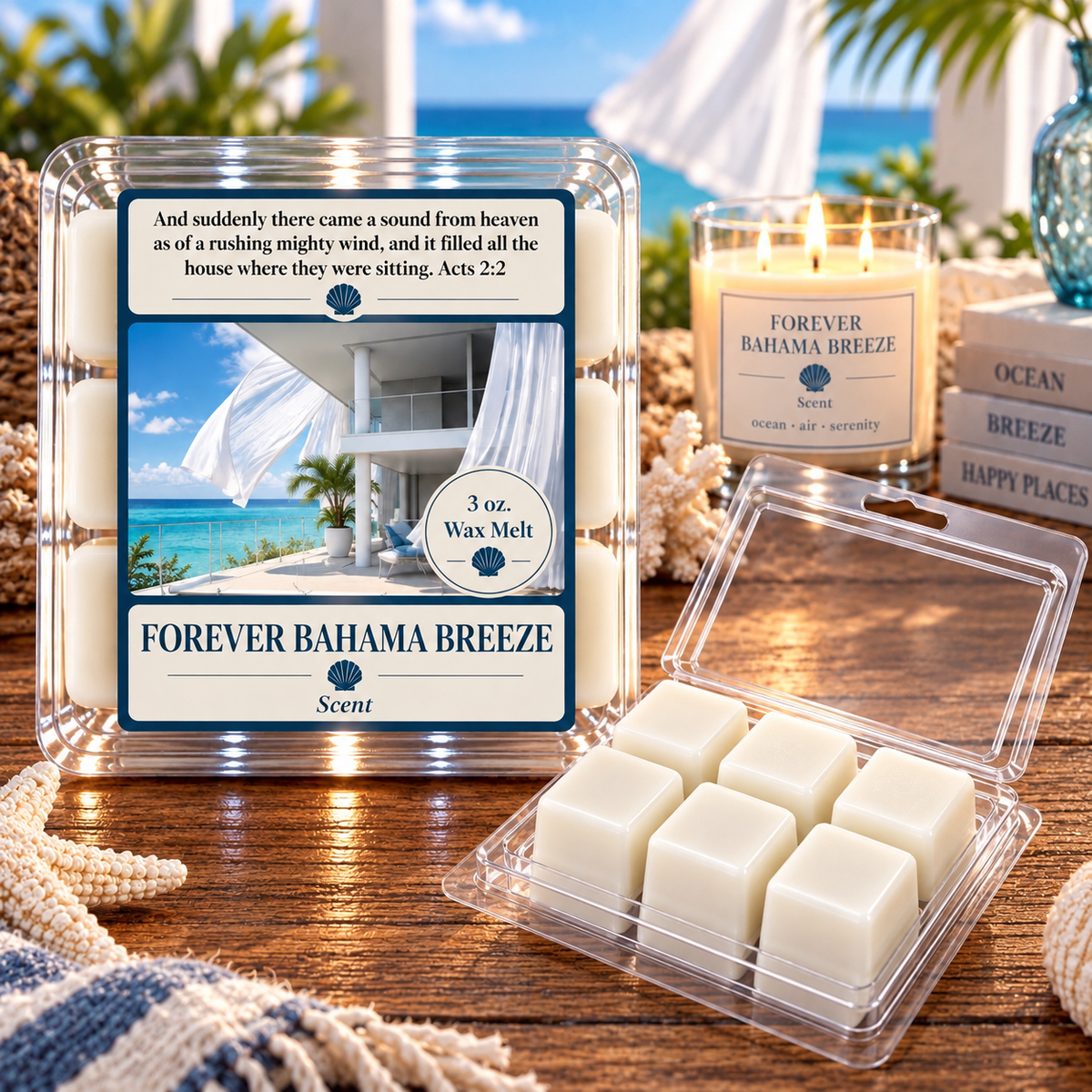 Forever Bahama Breeze 3 oz. Wax Melt