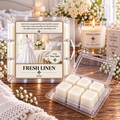Fresh Linen 3 oz. Wax Melt