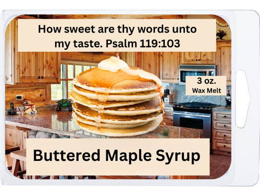 Buttered Maple Syrup 3 oz. Wax Melt