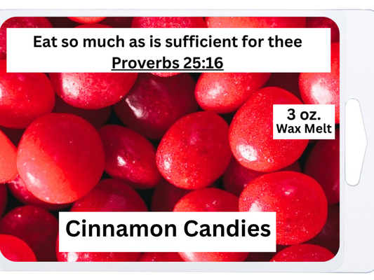 Cinnamon Candies 3 oz. Wax Melt