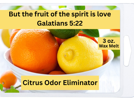 Citrus Odor Eliminator 3 oz. Wax Melt