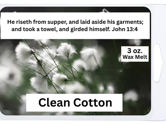 Clean Cotton 3 oz. Wax Melt