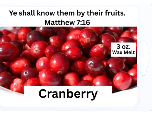 Cranberry 3 oz. Wax Melt