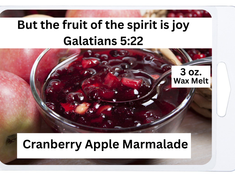 Cranberry Apple Marmalade 3 oz. Wax Melt