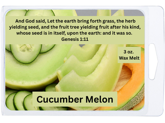 Cucumber Melon 3 oz. Wax Melt