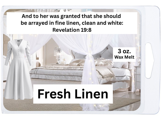 Fresh Linen 3 oz. Wax Melt