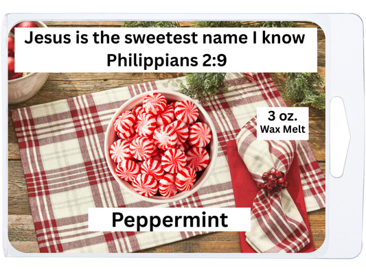 Peppermint 3 oz. Wax Melt