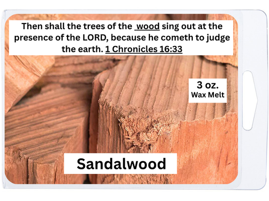 Sandalwood 3 oz. Wax Melt