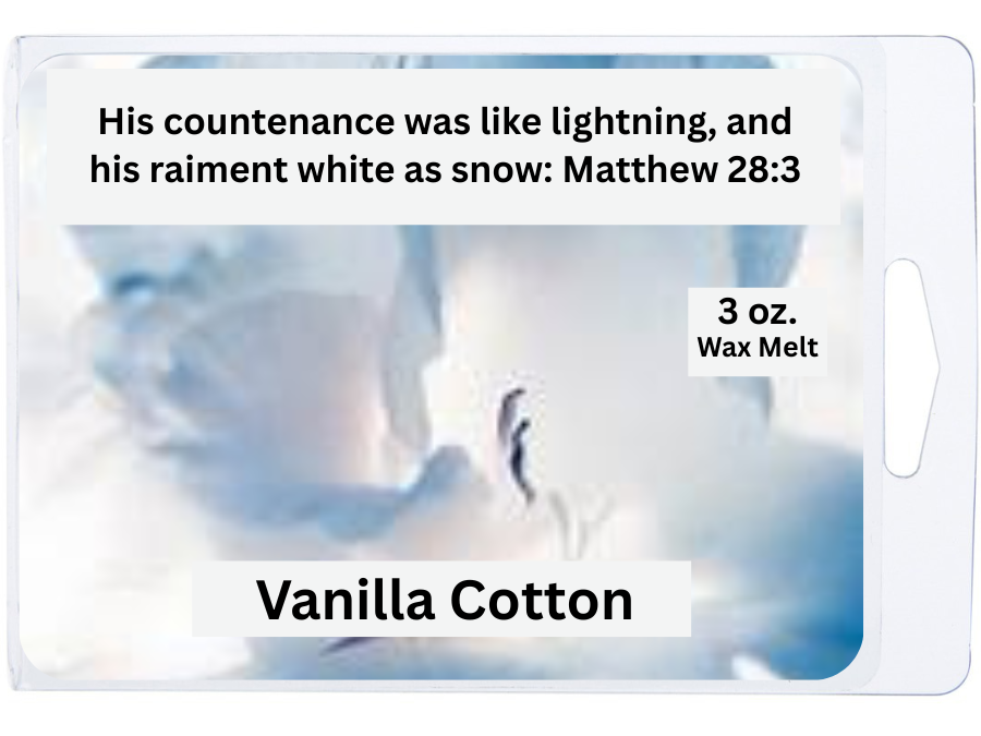 Vanilla Cotton 3 oz. Wax Melt