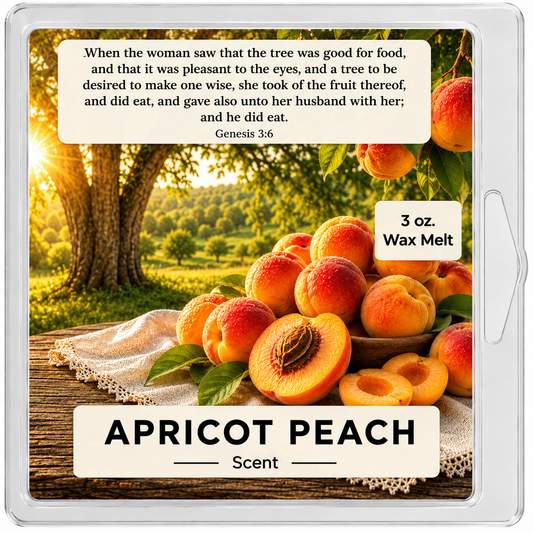 Apricot Peach 3 oz. Wax Melt