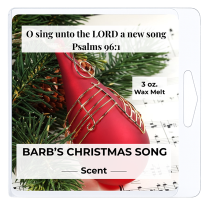 Barb's Christmas Song 3 oz. Wax Melt