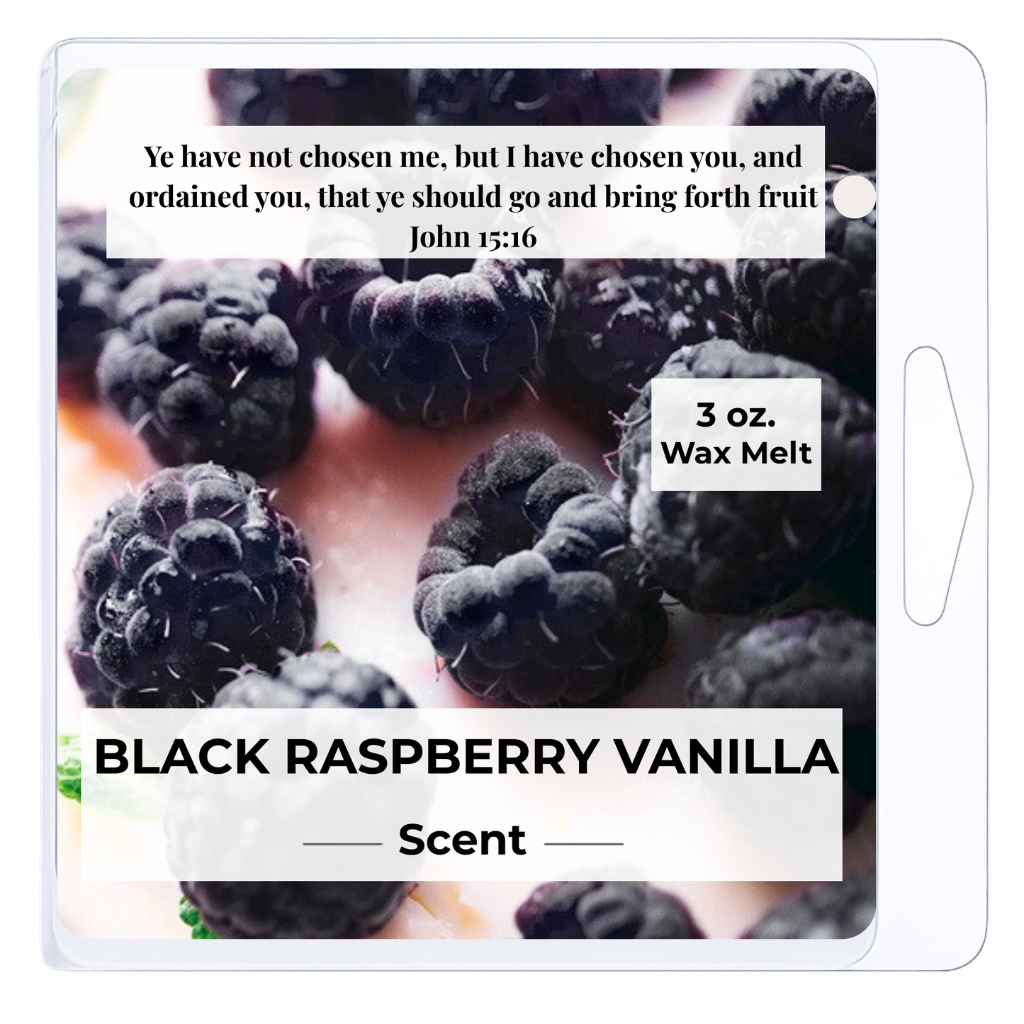 Black Raspberry Vanilla 3 oz. Wax Melt