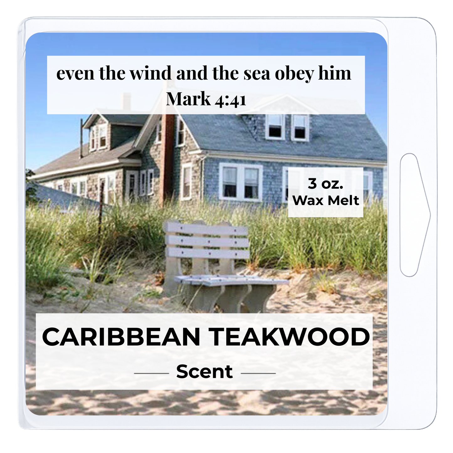 Caribbean Teakwood 3 oz. Wax Melt