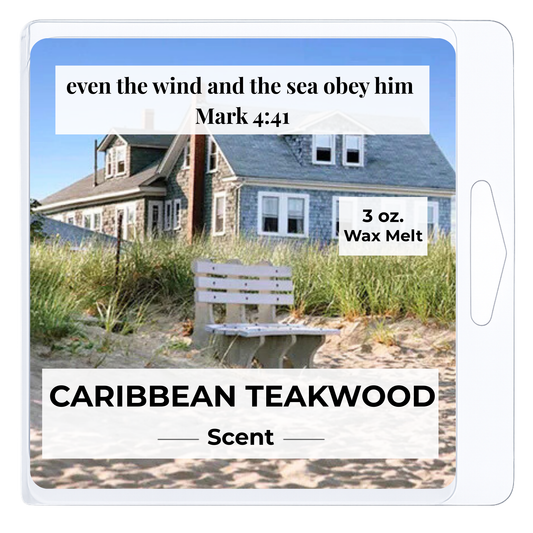 Caribbean Teakwood 3 oz. Wax Melt