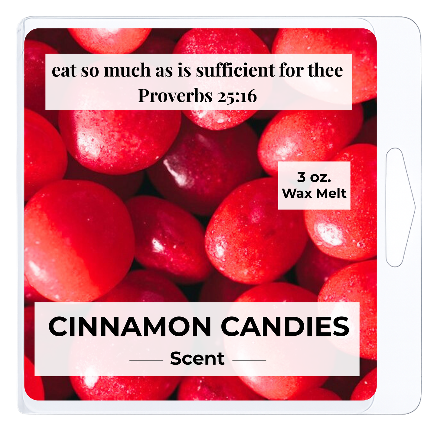 Cinnamon Candies 3 oz. Wax Melt