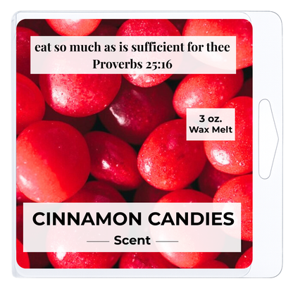 Cinnamon Candies 3 oz. Wax Melt