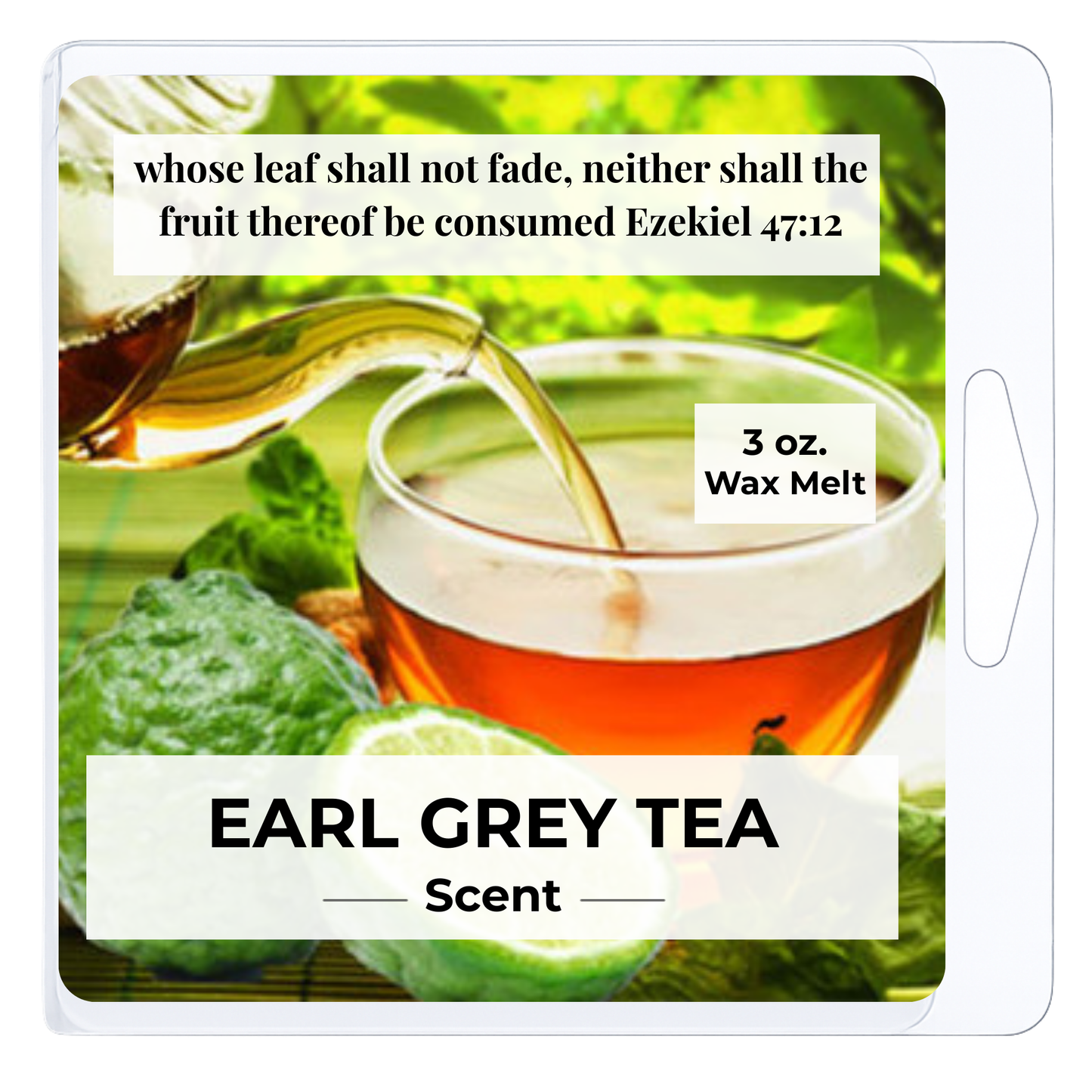 Earl Grey Tea 3 oz. Wax Melt