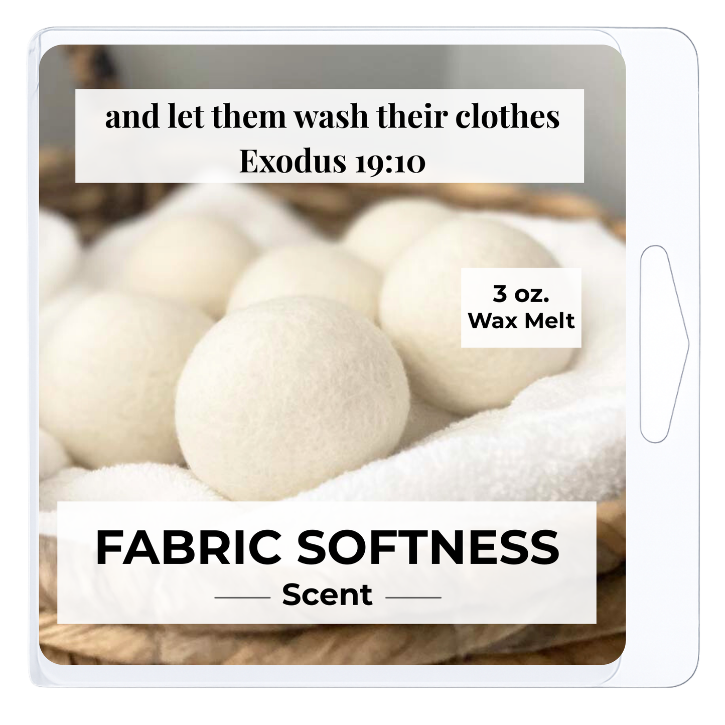 Fabric Softness (like Gain) 3 oz. Wax Melt