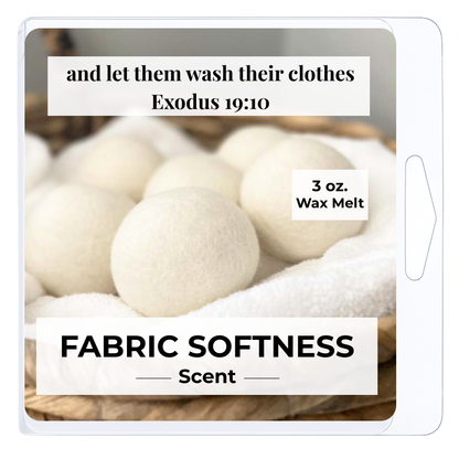 Fabric Softness (like Gain) 3 oz. Wax Melt