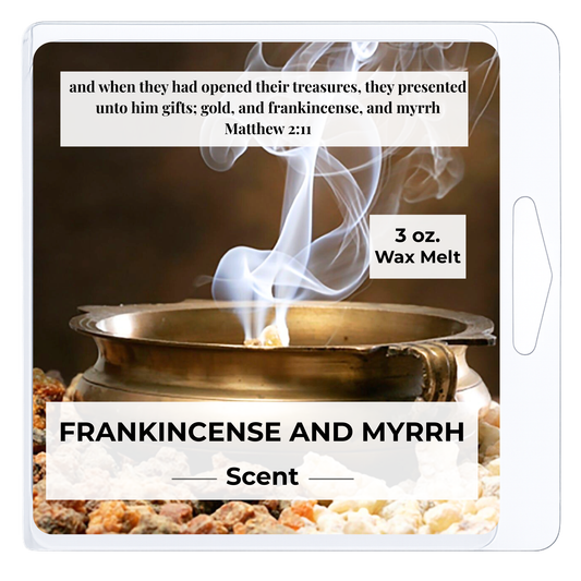 Frankincense and Myrrh 3 oz. Wax Melt