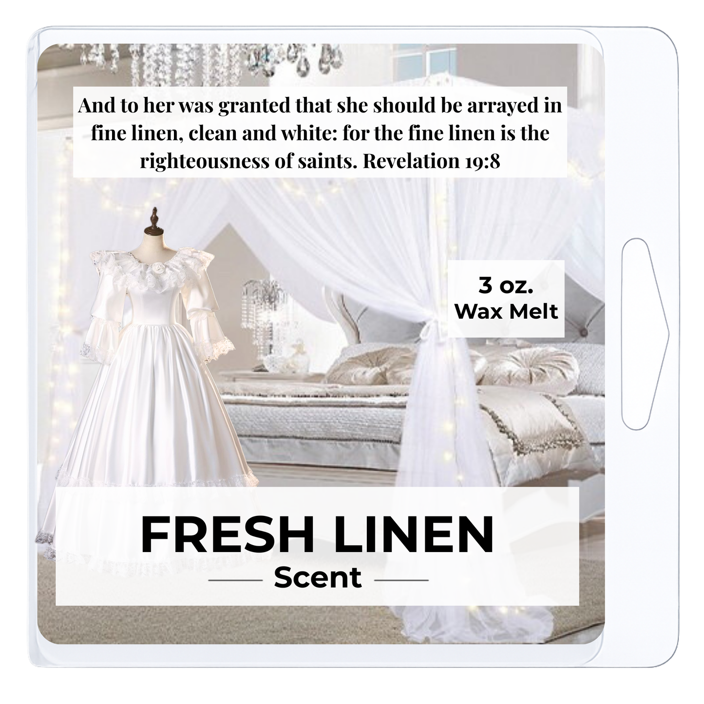 Fresh Linen 3 oz. Wax Melt