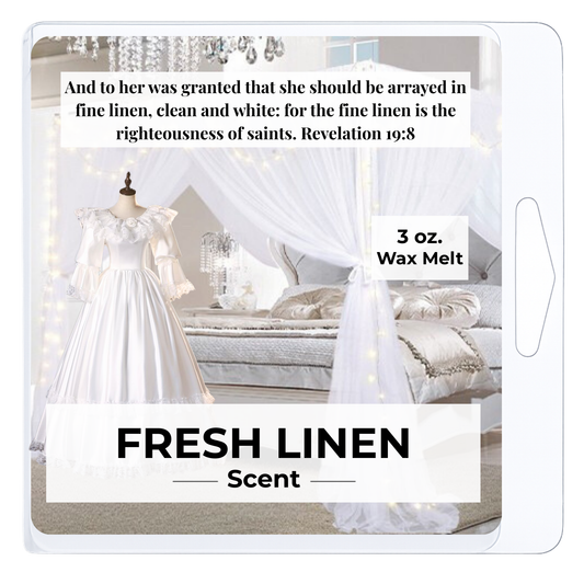 Fresh Linen 3 oz. Wax Melt