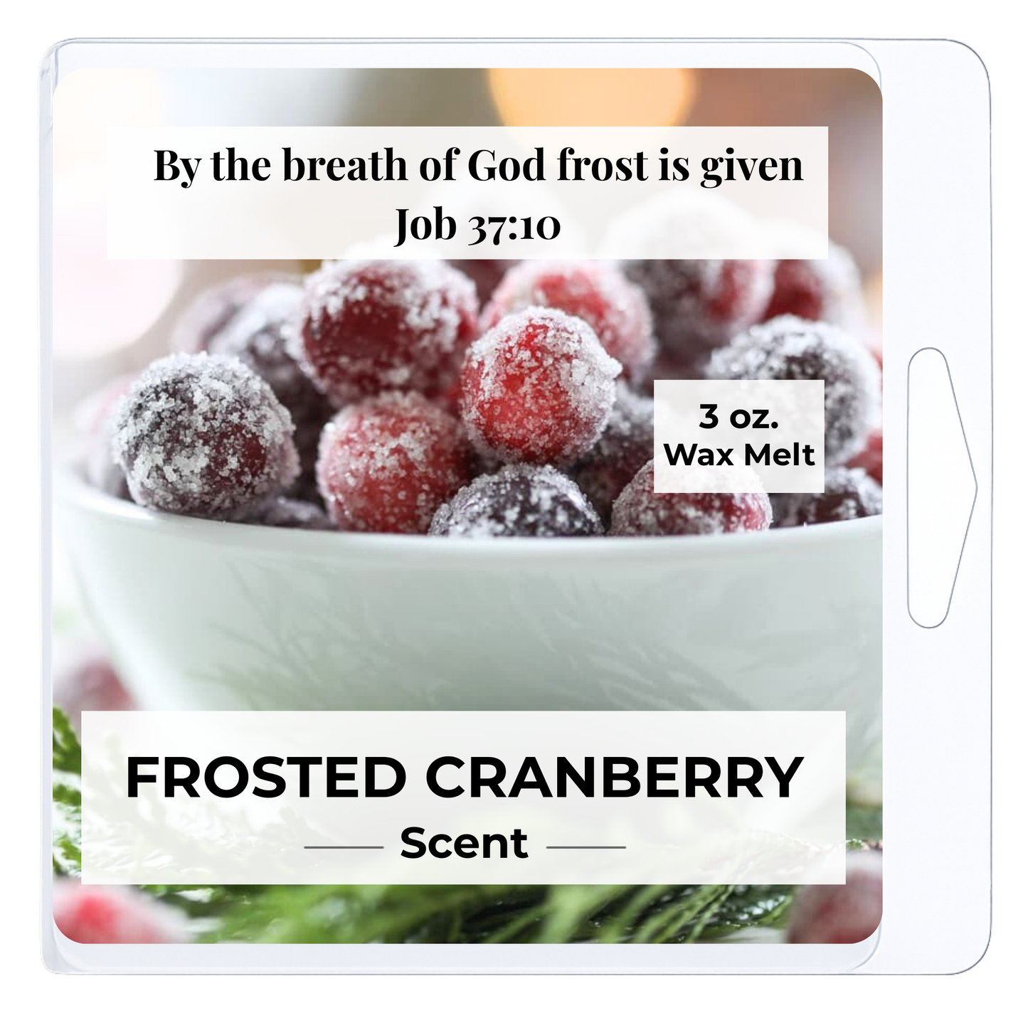 Frosted Cranberry 3 oz. Wax Melt