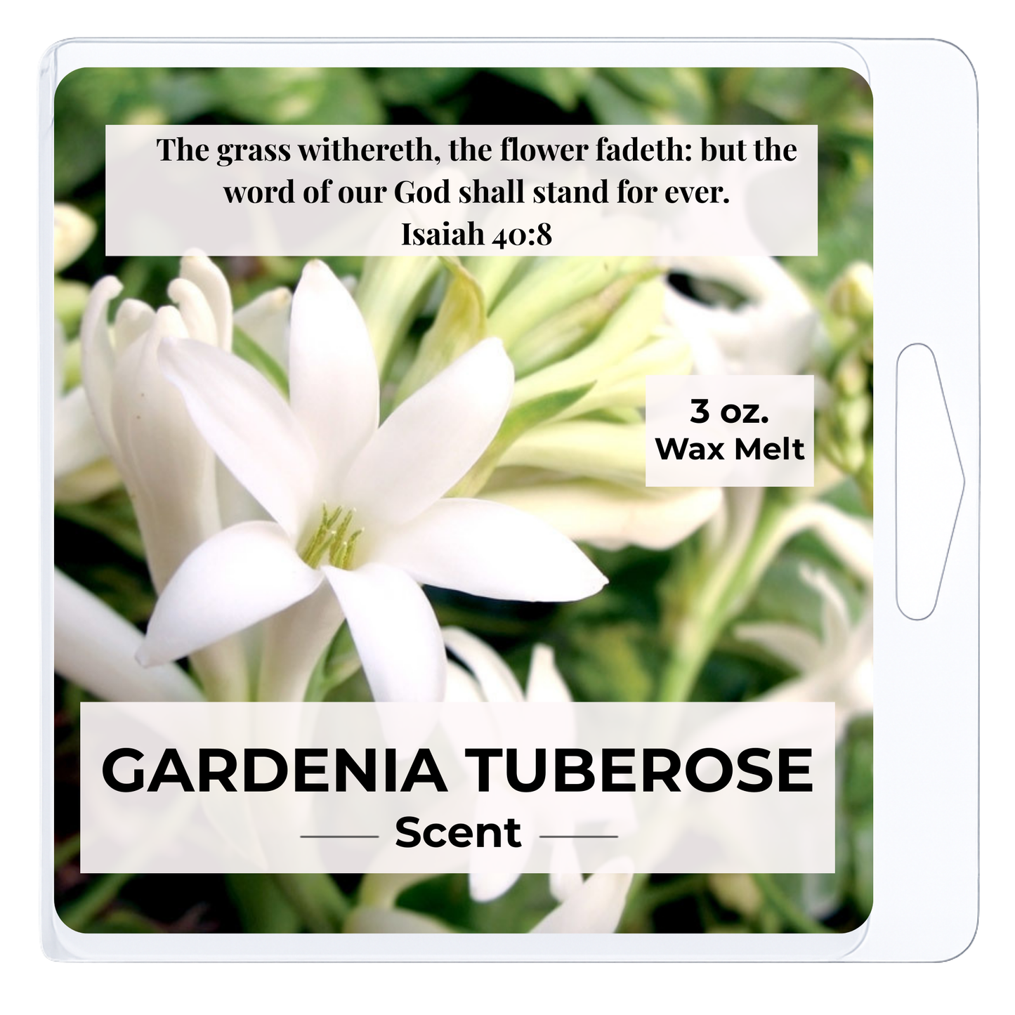 Gardenia Tuberose 3 oz. Wax Melt
