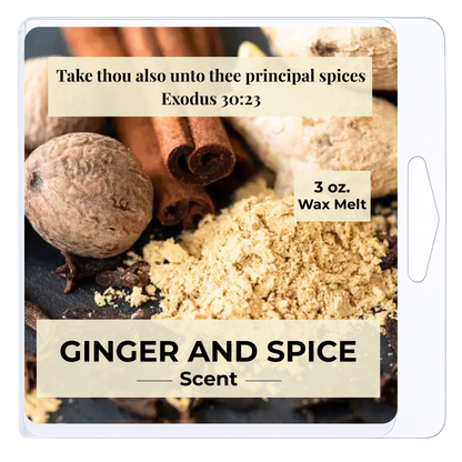 Ginger and Spice 3 oz. Wax Melt