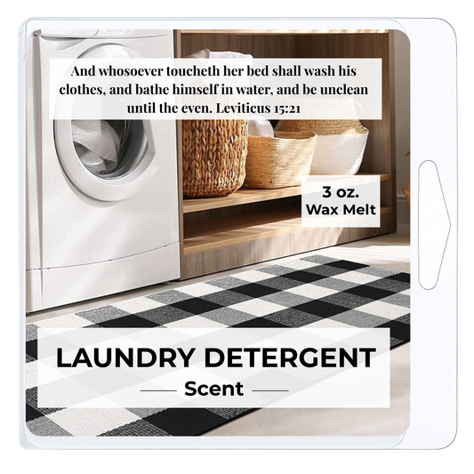 Laundry Detergent (like Tide) 3 oz. Wax Melt