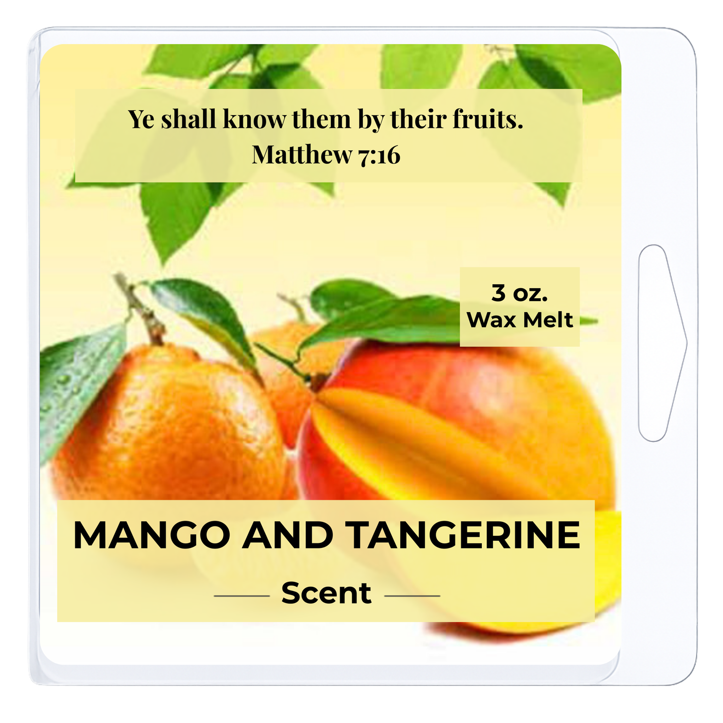 Mango and Tangerine 3 oz. Wax Melt