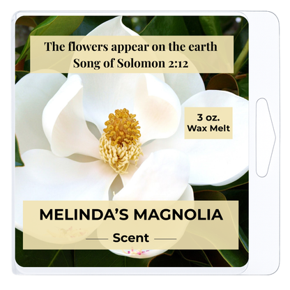 Melinda's Magnolia 3 oz. Wax Melt