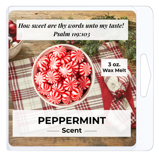 Peppermint 3 oz. Wax Melt
