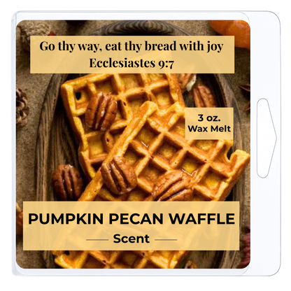 Pumpkin Pecan Waffle 3 oz. Wax Melt