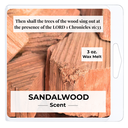 Sandalwood 3 oz. Wax Melt
