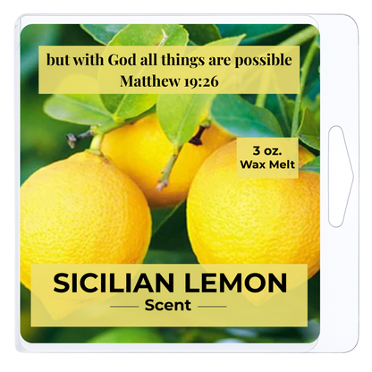 Sicilian Lemon 3 oz. Wax Melt