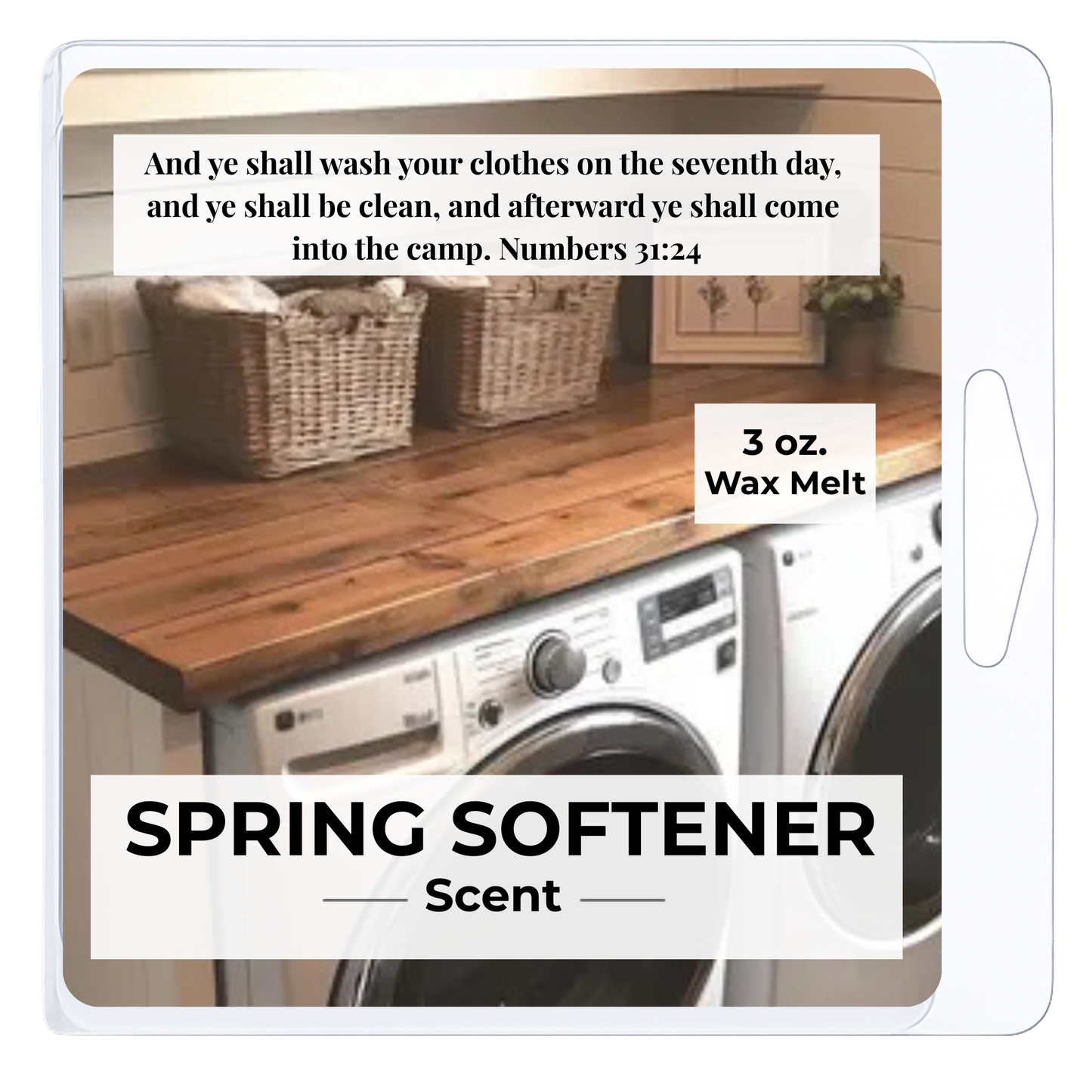 Spring Softener (like Downy) 3 oz. Wax Melt