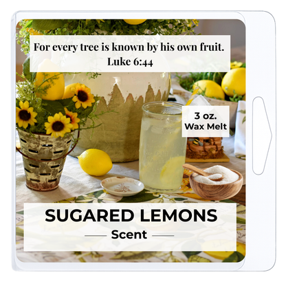 Sugared Lemons 3 oz. Wax Melt