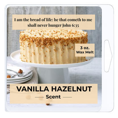 Vanilla Hazelnut 3 oz. Wax Melt