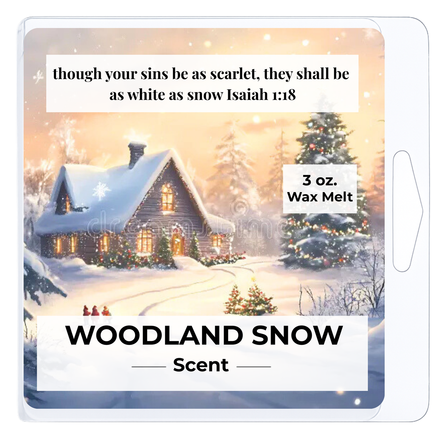 Woodland Snow 3 oz. Wax Melt
