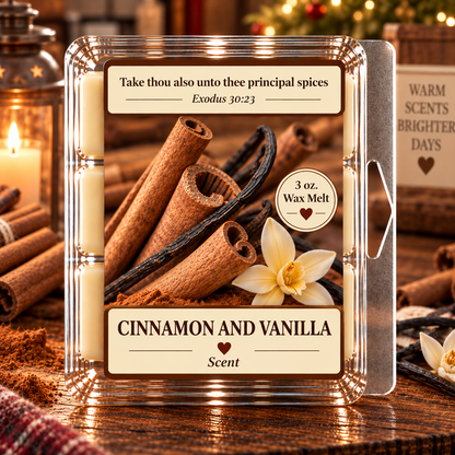Cinnamon and Vanilla 3 oz. Wax Melt