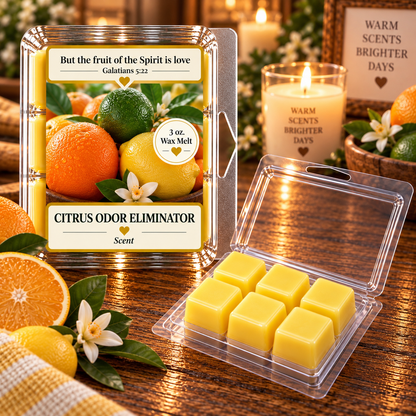 Citrus Odor Eliminator 3 oz. Wax Melt
