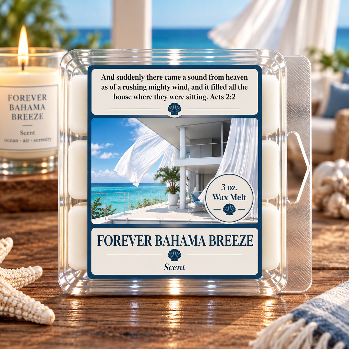 Forever Bahama Breeze 3 oz. Wax Melt