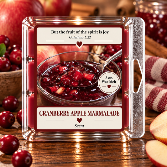Cranberry Apple Marmalade 3 oz. Wax Melt