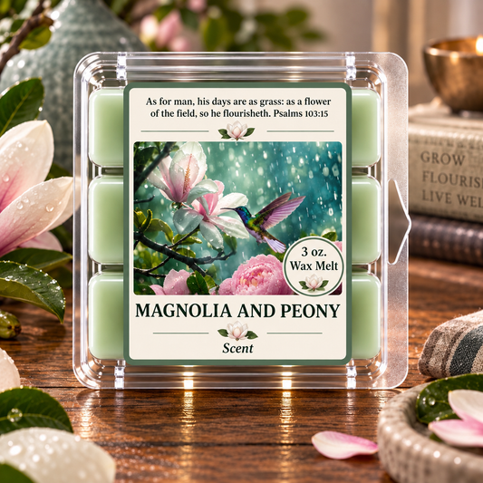 Magnolia and Peony 3 oz. Wax Melt